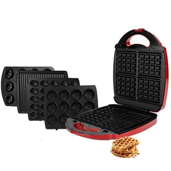 Appareil à Panini 6EN1 FLORENCE HK-411 1500W - Rouge