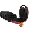 Appareil à Panini 6EN1 FLORENCE HK-411 1500W - Rouge