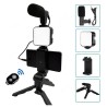 Kit de Production Vidéo Avec Trépied AY-49 Noir
