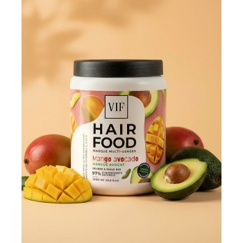 Shampoing + Masque Hair food Mangue avocat 1000 ml