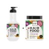 Shampoing + Masque Hair Food Miel & Raisin – 1000 ml