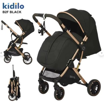 POUSSETTE VALISE KIDILO B2F Avec cache pied
