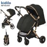 POUSSETTE VALISE KIDILO B2F Avec cache pied