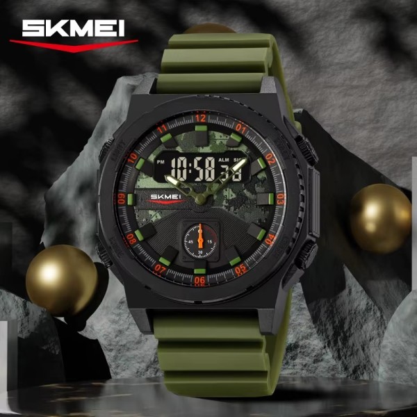 Montre Numérique Double Affichage Etanche Chronomètre Skmei 2355