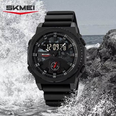 Montre Numérique Double Affichage Etanche Chronomètre Skmei 2355
