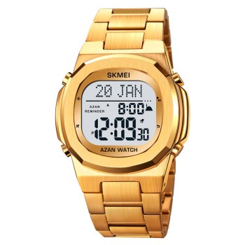 Montre numérique étanche en acier inoxydable pour Hommes & Femmes Skmei 2036