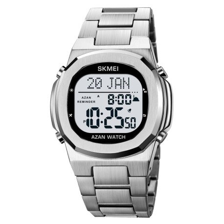 Montre numérique étanche en acier inoxydable pour Hommes & Femmes Skmei 2036