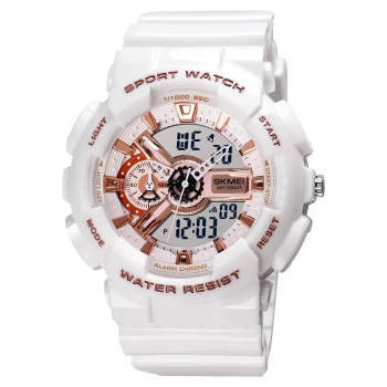 Montre numérique à la mode antichoc, étanche, chronographe LED, réveil, Cool Unisexes Skmei 1688