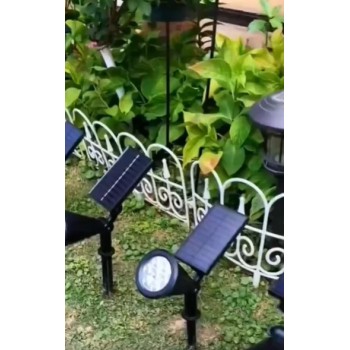 Lampe LED imperméable à énergie solaire