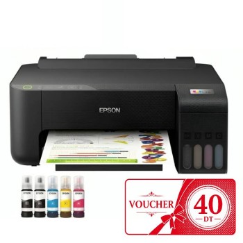IMPRIMANTE À RÉSERVOIR INTÉGRÉ EPSON ECOTANK L1250 COULEUR WI-FI
