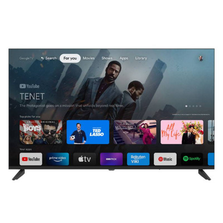 TV TELEFUNKEN 50" QLED W3HQ Google TV Full HD - Noir