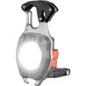 Briquet Electrique Lampe de poche,Porte-clés, Tournevice, 500 lumens, 7 modes d’éclairage