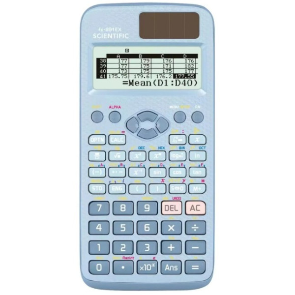 Calculatrice multifonctionnelle de fonctions scientifiques Fx 991 Ex, 552 fonctions, examen étudiant orienté Casio ClassWiz