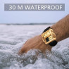 Montre-bracelet numérique, étanche, pour homme, accessoire de Sport, créatif, multifonction, lumineux Skmei 1391