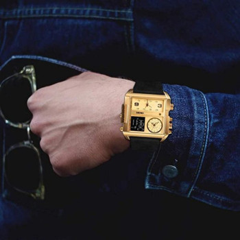 Montre-bracelet numérique, étanche, pour homme, accessoire de Sport, créatif, multifonction, lumineux Skmei 1391