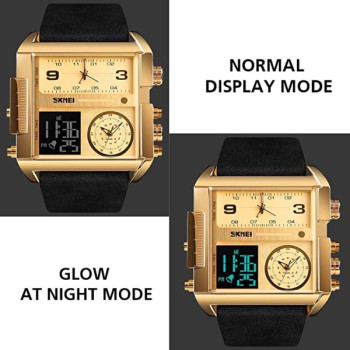 Montre-bracelet numérique, étanche, pour homme, accessoire de Sport, créatif, multifonction, lumineux Skmei 1391