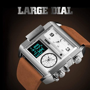 Montre-bracelet numérique, étanche, pour homme, accessoire de Sport, créatif, multifonction, lumineux Skmei 1391