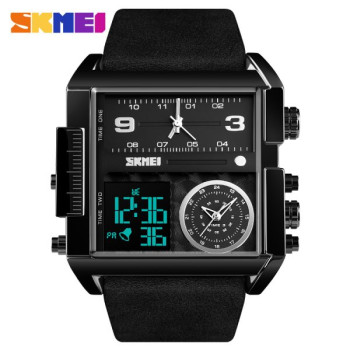 Montre-bracelet numérique, étanche, pour homme, accessoire de Sport, créatif, multifonction, lumineux Skmei 1391