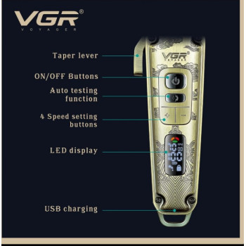 VGR Tondeuse à cheveux professionnelle – V005