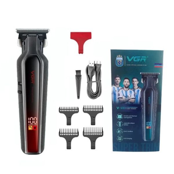 VGR Tondeuse cheveux,Barbier professionnelle pour la coupe de précision Zéro mm – V-930k