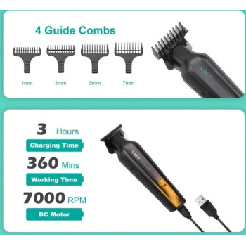 VGR Tondeuse cheveux,Barbier professionnelle pour la coupe de précision Zéro mm – V-930k