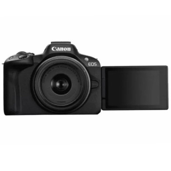 Appareil Photo Hybride CANON EOS R50 24,2 MP + Objectif RF-S 18-45 S - Noir