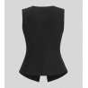 Ensemble Tailleur 2 Pièces Gilet sans Manches et Pantalon Large