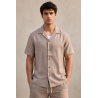 Chemise en Lin pour Homme à Manches Courtes - Life Style Butiken