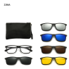 Lunettes 6 En 1 – Monture et 5 Appliques Polarisées Réf 2284A