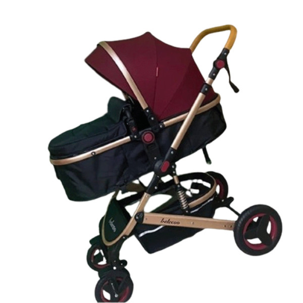 Poussette Landau BELECOO 530-W - Rouge