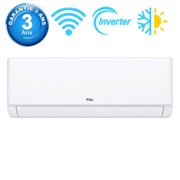 Climatiseur TCL ZG21 12000 BTU Tropicalisé Smart Inverter Chaud Froid Blanc