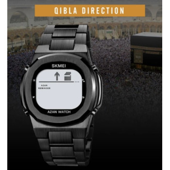 Montre numérique étanche en acier inoxydable pour Hommes & Femmes Skmei 2036