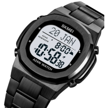 Montre numérique étanche en acier inoxydable pour Hommes & Femmes Skmei 2036