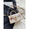 Sac bandoulière polyvalent à imprimé cerises