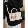 Sac bandoulière polyvalent à imprimé cerises