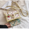 Sac bandoulière polyvalent à imprimé cerises