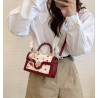 Sac bandoulière polyvalent à imprimé cerises
