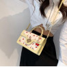 Sac bandoulière polyvalent à imprimé cerises
