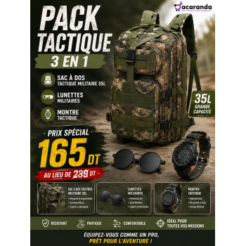 PACK TACTIQUE 3 EN 1