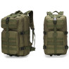 Sac à dos tactique militaire 3 jours, sac d'assaut, sac Molle de l'armée, sac à dos 65L+