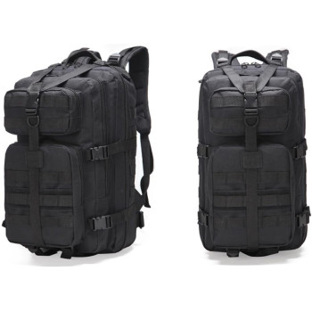 Sac à dos tactique militaire 3 jours, sac d'assaut, sac Molle de l'armée, sac à dos 65L+