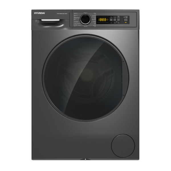 LAVE LINGE HYUNDAI 8KG INVERTER 1400 TR / Dark INOX