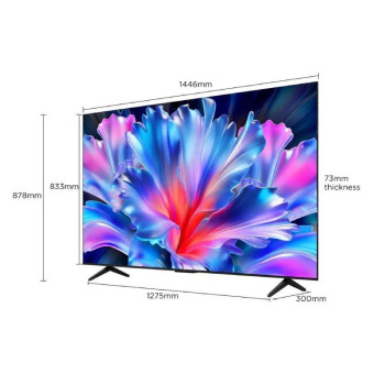 Téléviseur TCL 65'' P6L Smart Tv 4K UHD - Noir