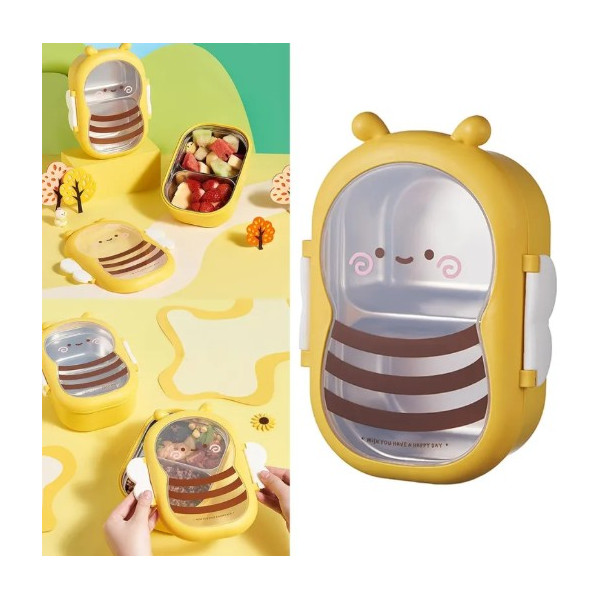 Lunchbox 2 compartiment bee