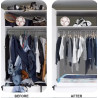 Pack 5 Sacs de rangement sous vide avec pompe