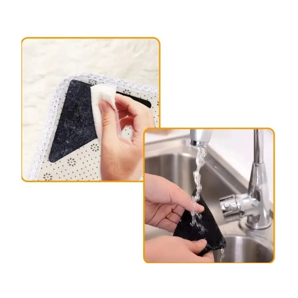 Attaches Antidérapantes pour Tapis (Non-Slip Rug Grips)