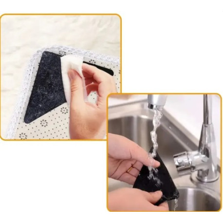 Attaches Antidérapantes pour Tapis (Non-Slip Rug Grips)