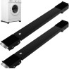 Paire de Supports Roulettes Ajustables