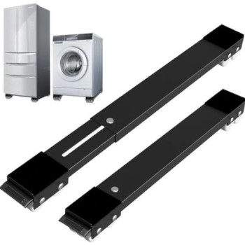 Paire de Supports Roulettes Ajustables