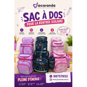Sacs à dos pour une rentrée scolaire